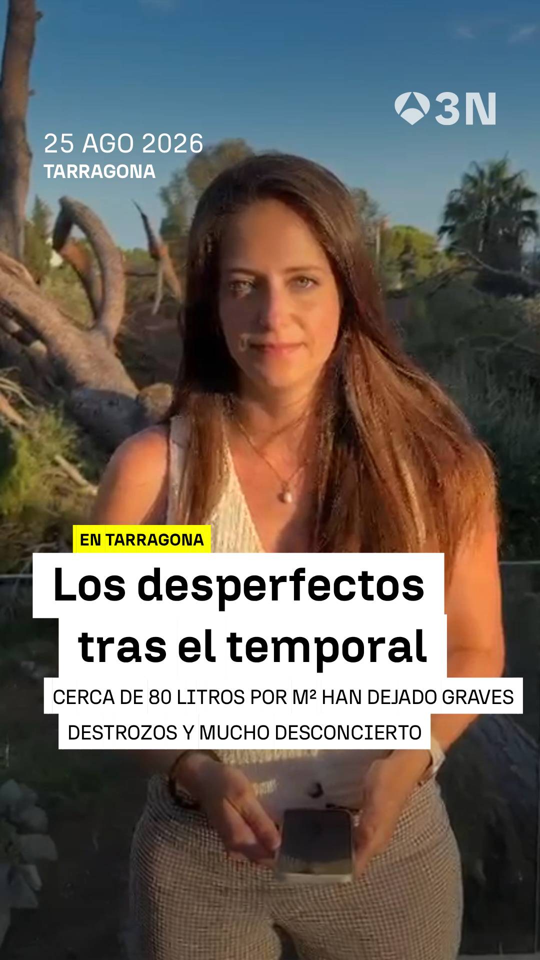 🌊 Bajos e inundaciones en las calles y árboles centenarios arrancados de cuajo: el duro balance que deja el temporal a su paso por Cataluña.