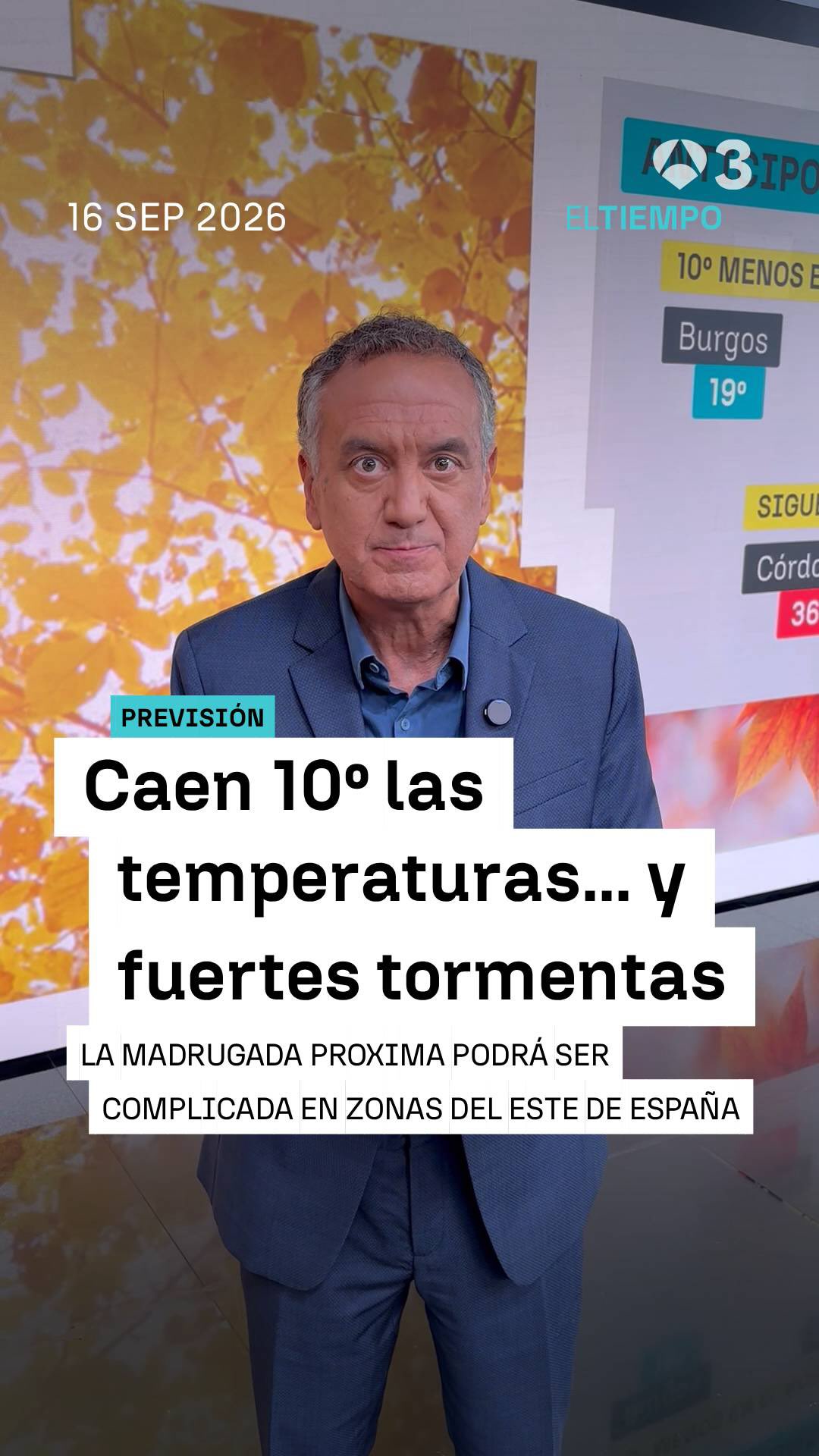 🌡️❄️ Caen 10º las temperaturas en algunas zonas