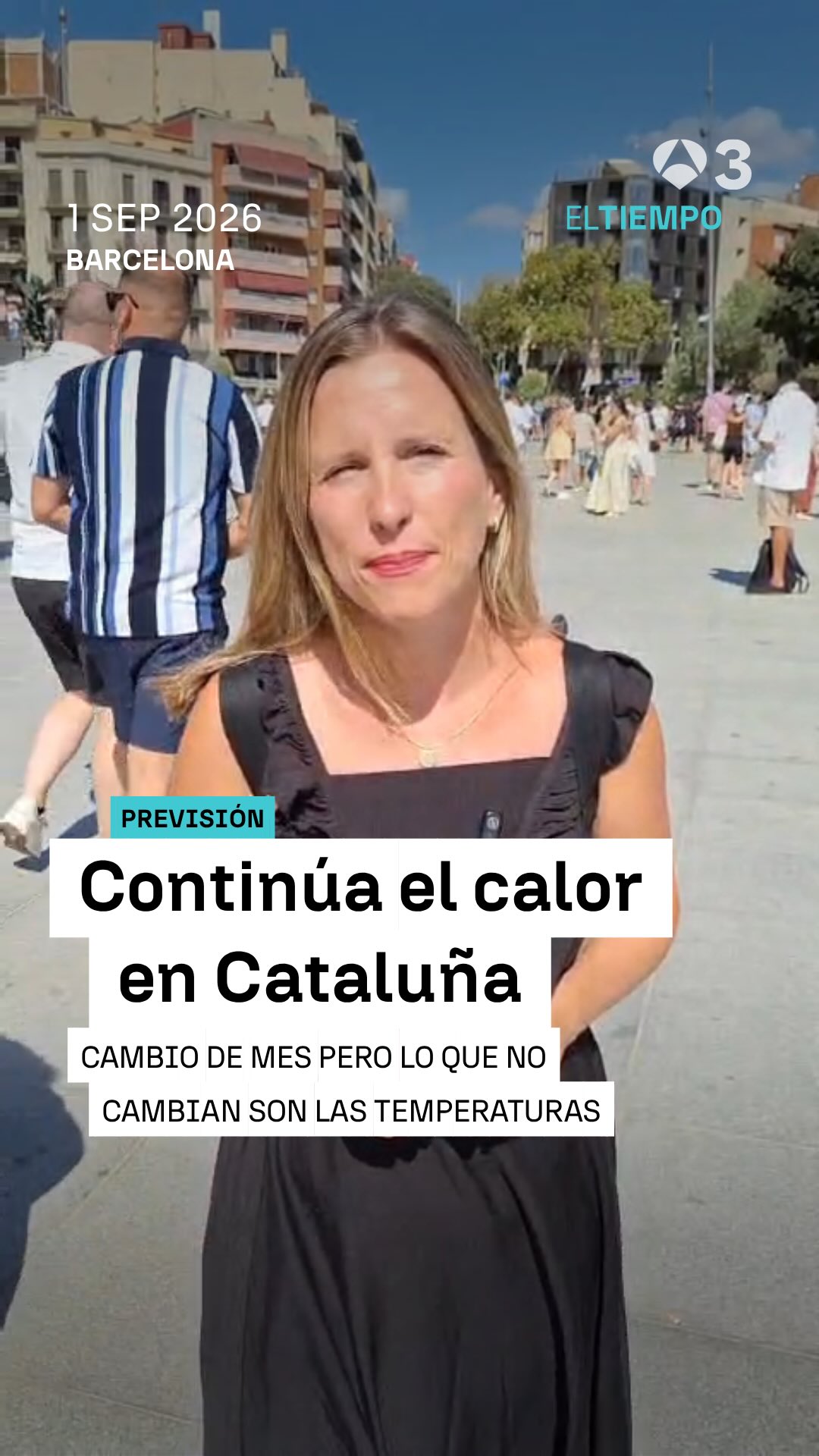 🗓️☀️ Cambio de mes pero lo que no cambian son las temperaturas: continúa el calor en Cataluña