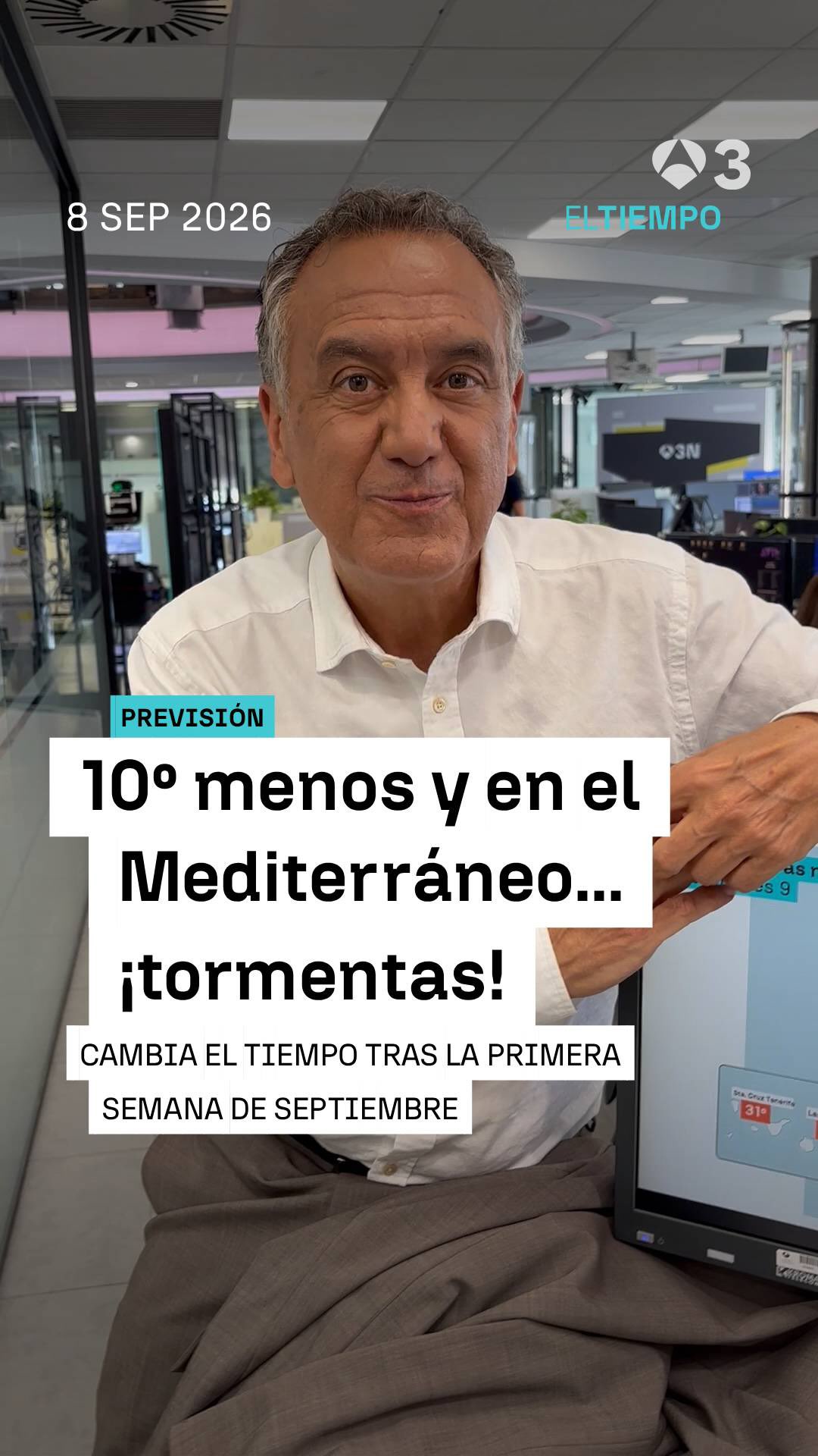 ❄️🌡️ Cambia el tiempo: adiós al calorazo