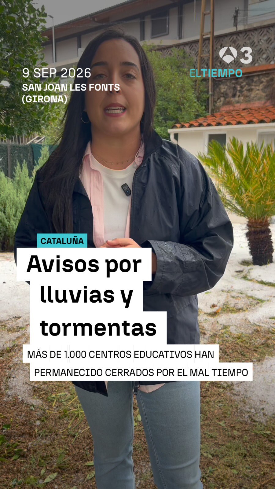 🌧️🚨 Cataluña, en alerta por fuertes lluvias y tormentas