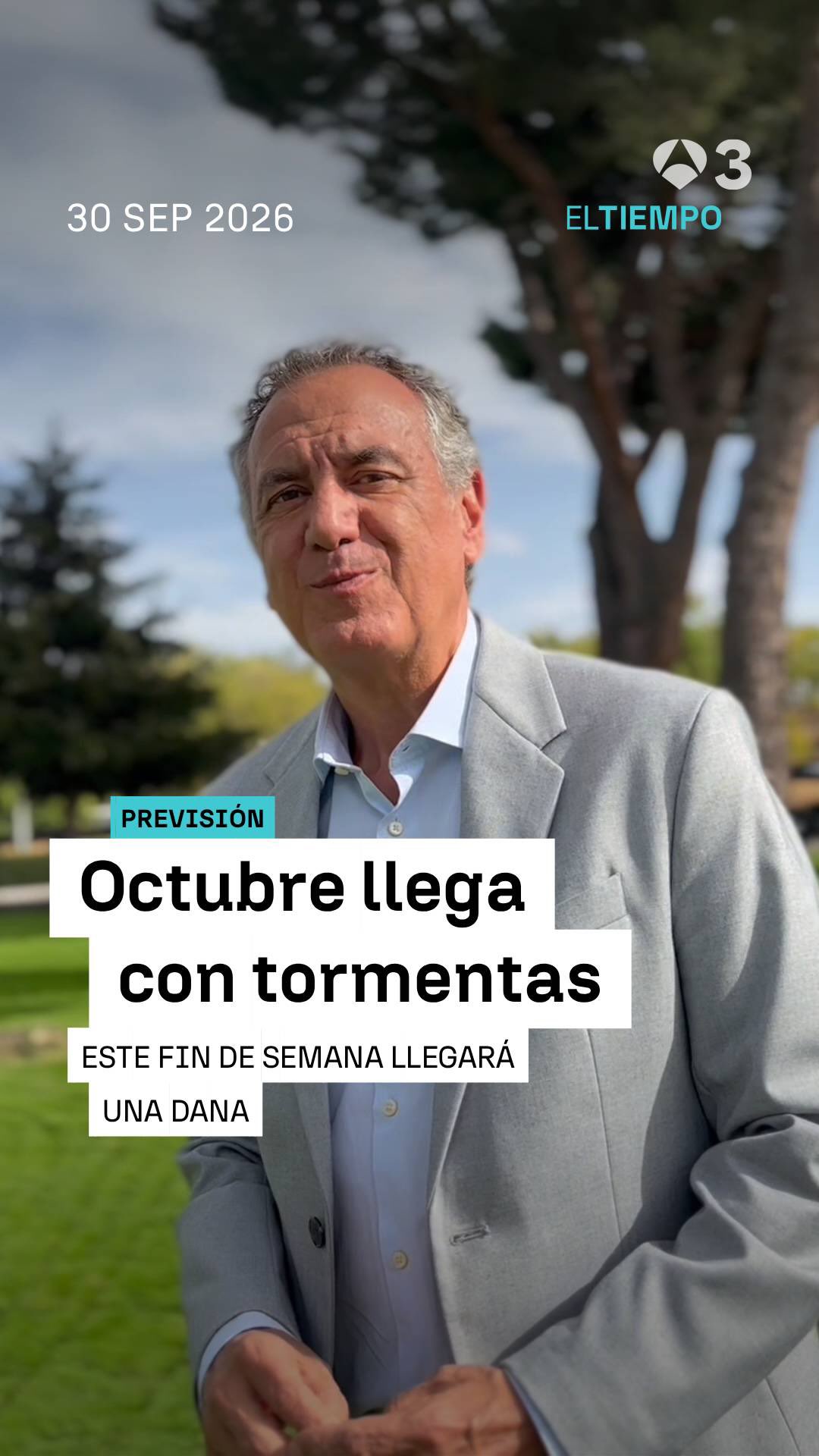 ☔️ Comienza el mes de octubre y está a punto de comenzar también una racha de lluvias