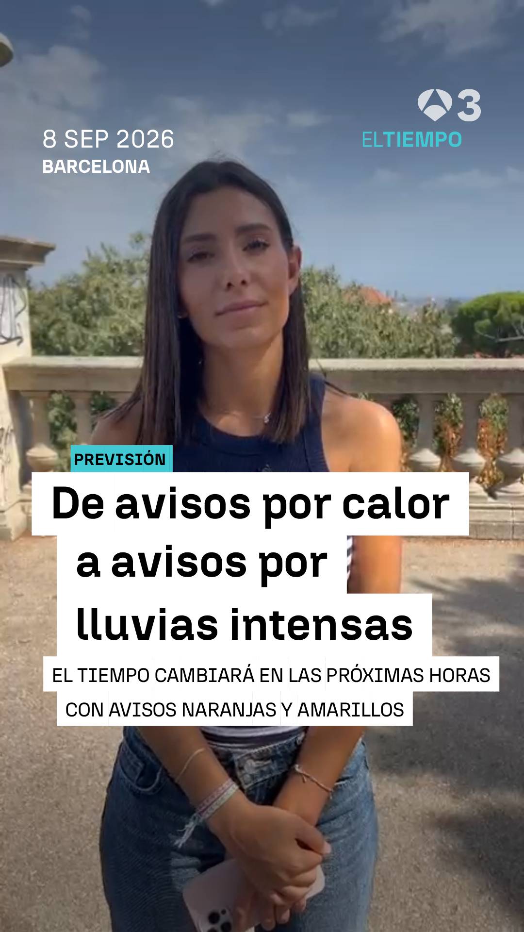 🥵 La sensación de bochorno y el calor protagonizan la jornada de hoy en Barcelona