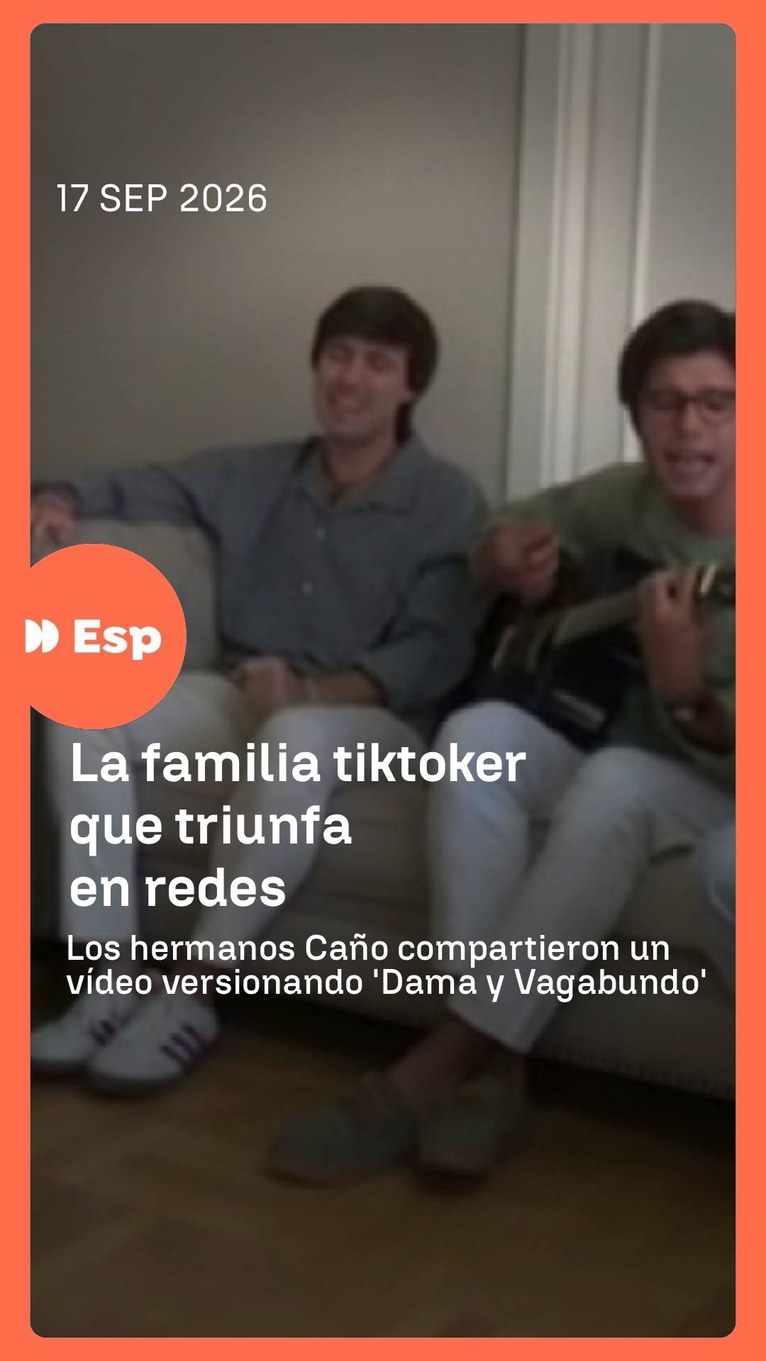 🔥🎶 Los hermanos Caño reaccionan a los comentarios que han recibido en redes tras hacerse virales con un vídeo versionando la canción 'Dama y Vagabundo'