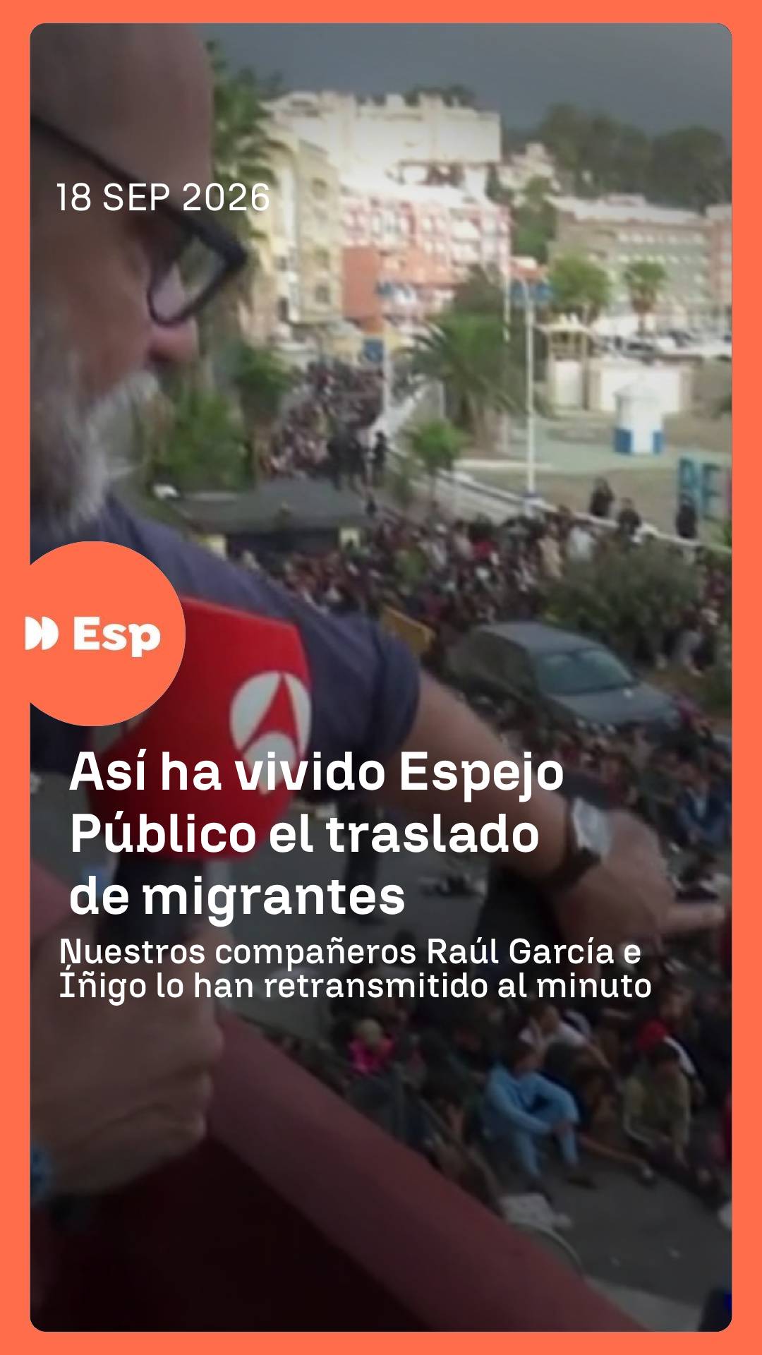 🎙️👉🏼 Así te hemos contado el traslado de migrantes desde las playas de Ceuta a los campamentos del Puerto