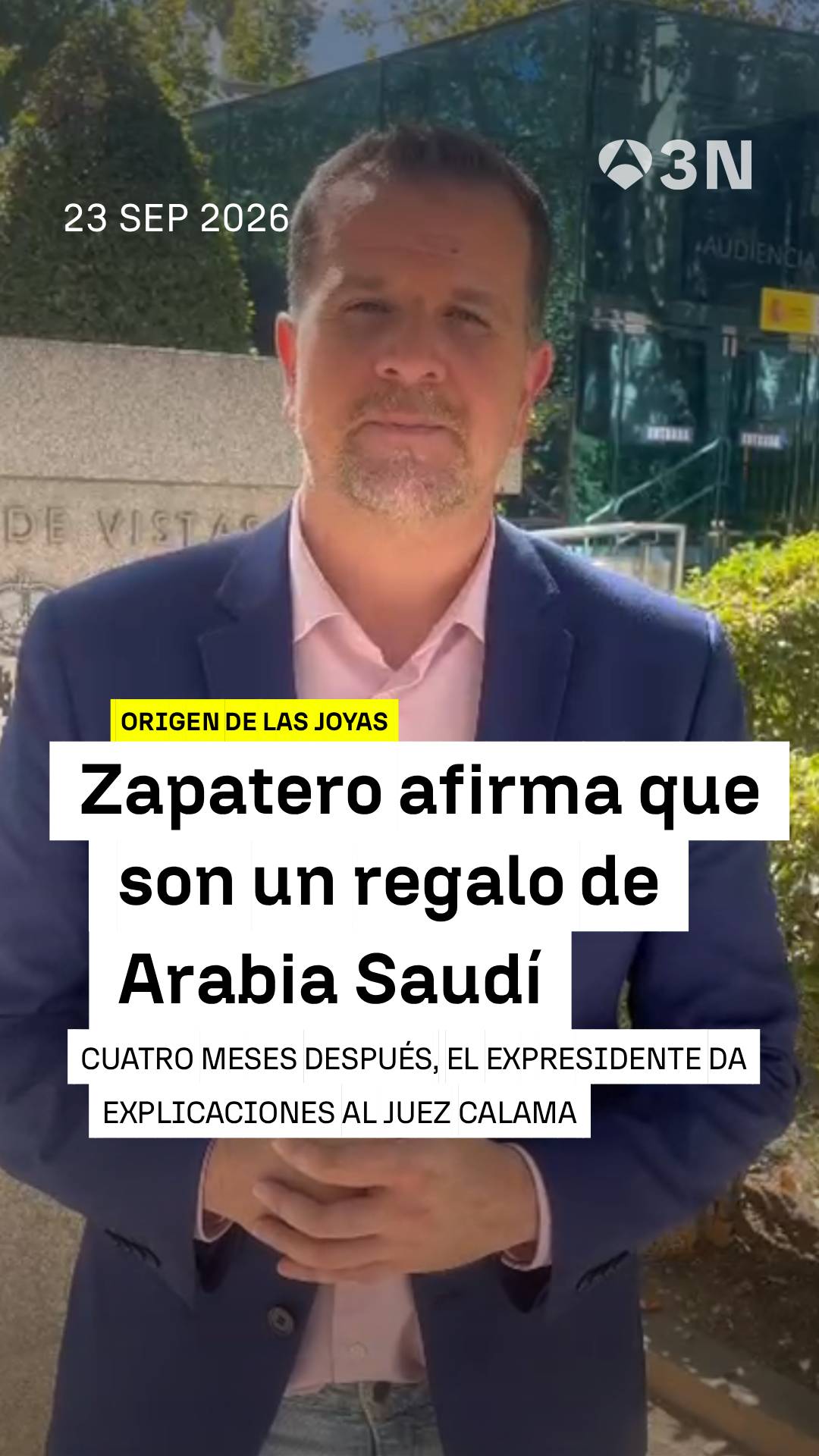 🔴💎 Zapatero asegura al juez Calama que las joyas son un regalo de 2007 del rey de Arabia Saudí