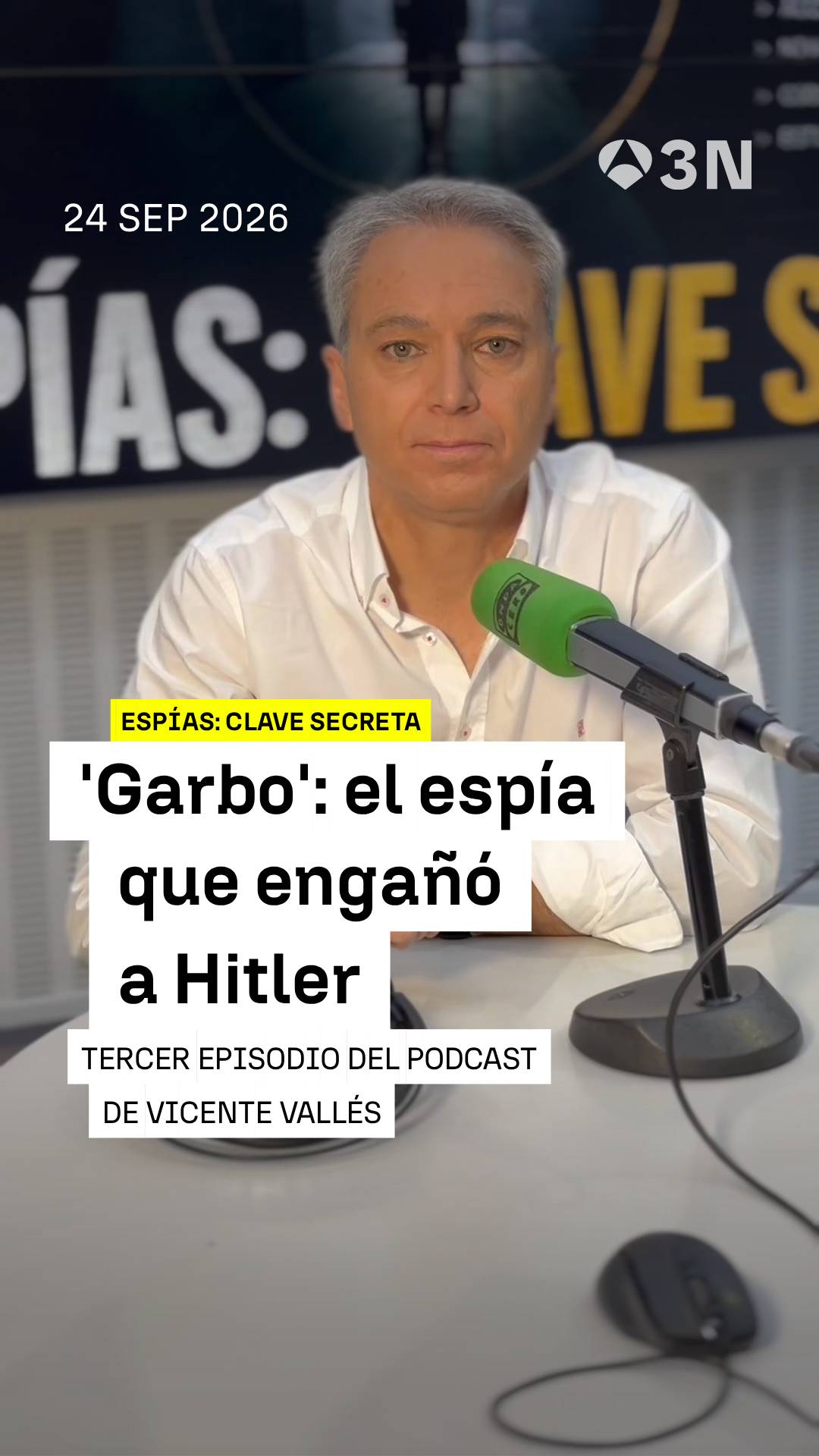 🔊 Joan Pujol, alias 'Garbo': el espía que engañó a Hitler