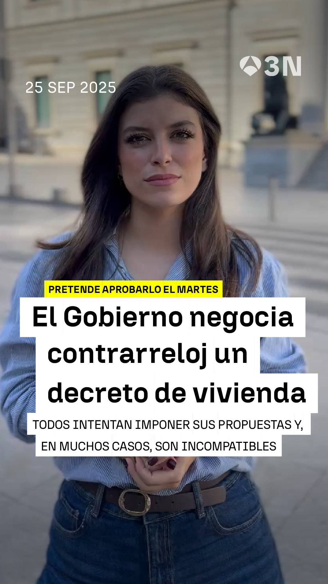 📌🗓️ El Gobierno pretende sacar adelante un nuevo decreto de vivienda el martes que viene