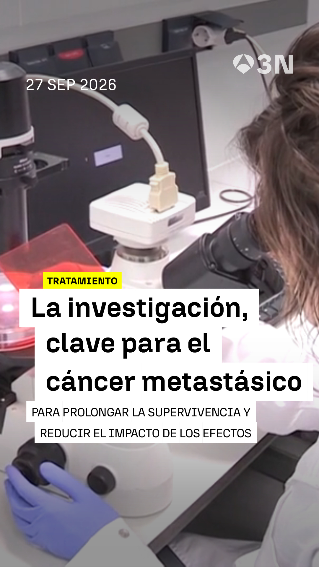 💊 La llegada de nuevos tratamientos permite prolongar la supervivencia y reducir el impacto de los efectos secundarios en pacientes con cáncer metastásico