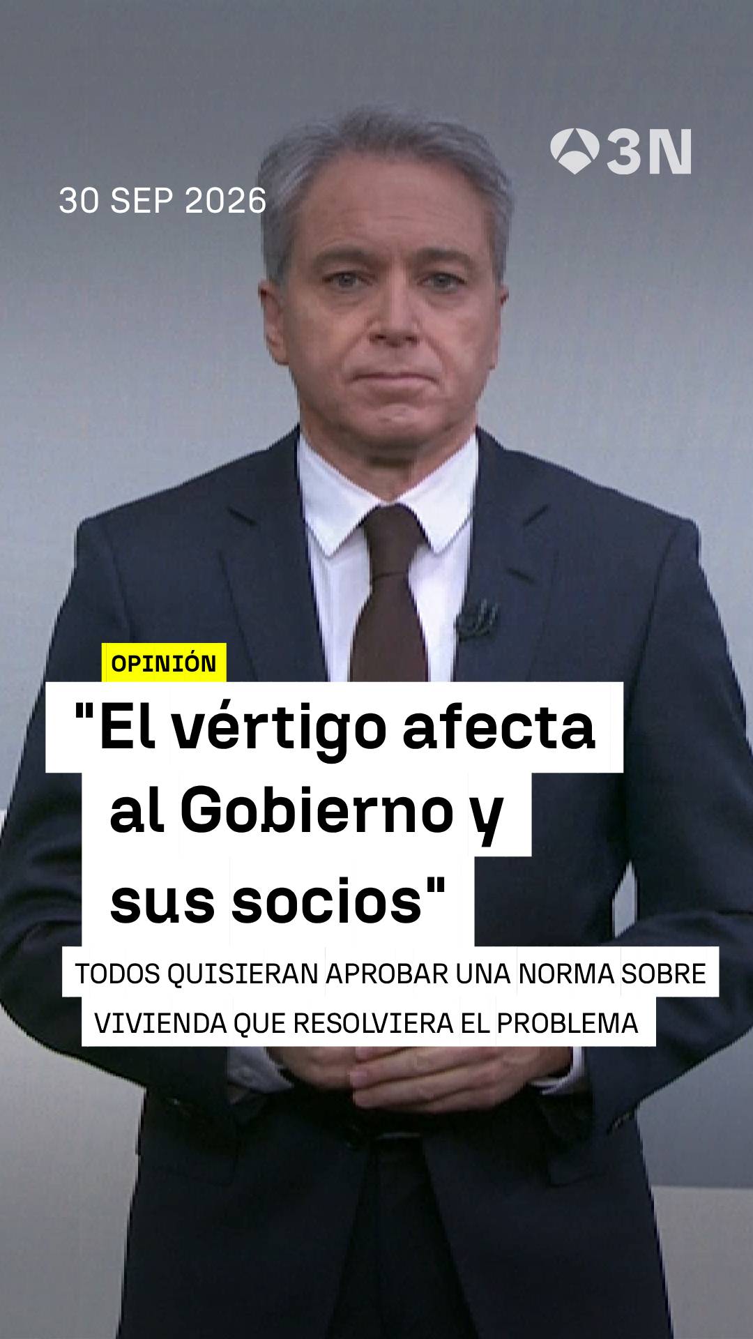 🟠 La #OpiniónA3N de #VicenteVallés sobre los dos decretos sobre vivienda