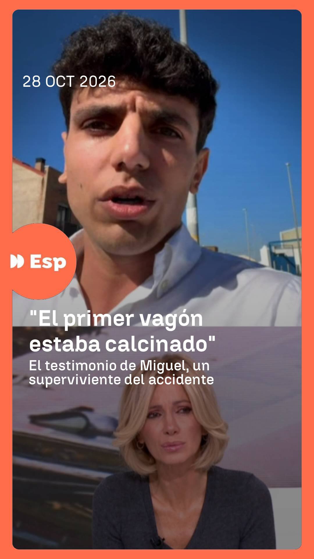➡️ Miguel, superviviente del accidente, nos cuenta cómo lo ha vivido