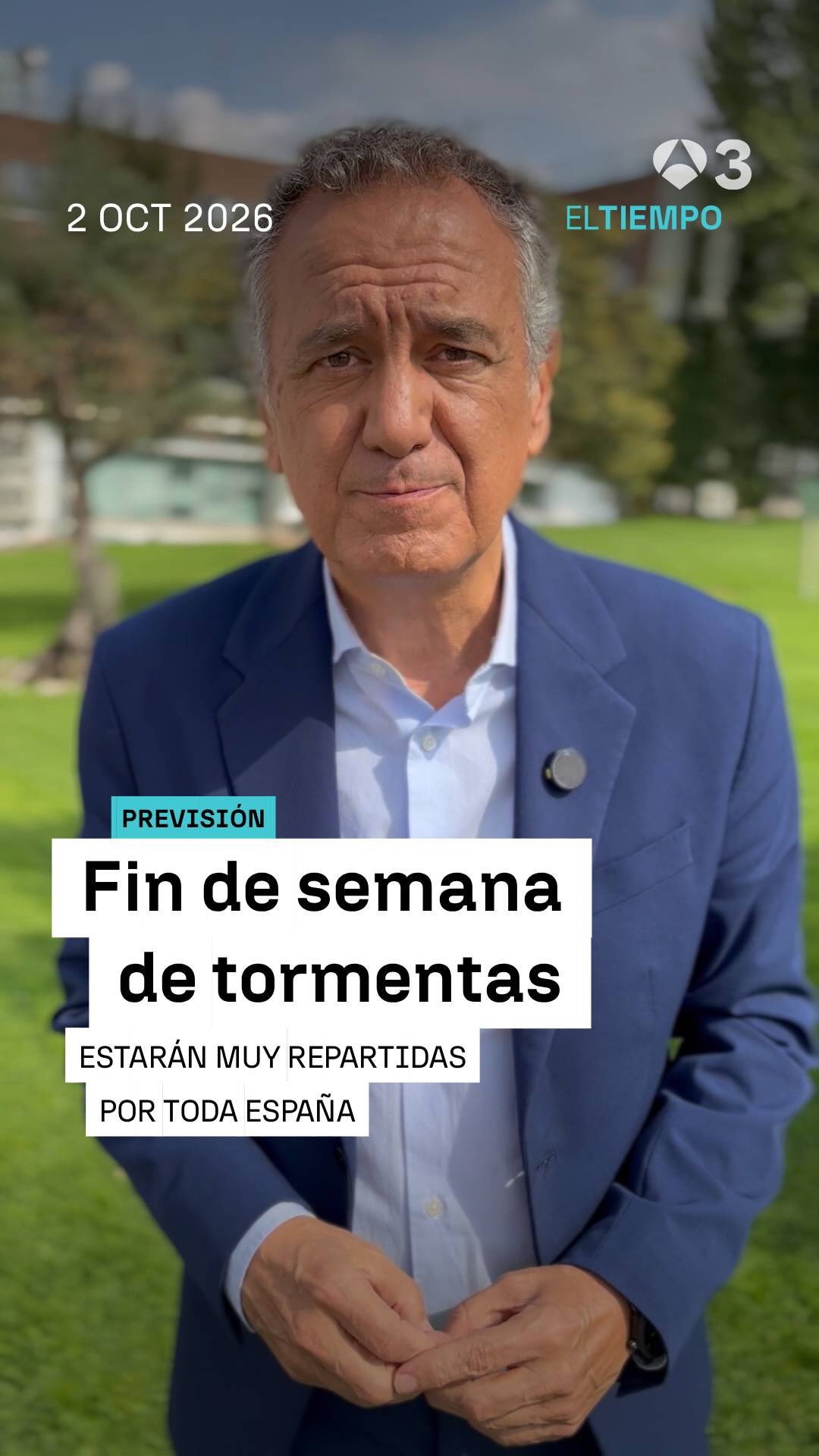 ⛈️ Fin de semana de tormentas en gran parte del país