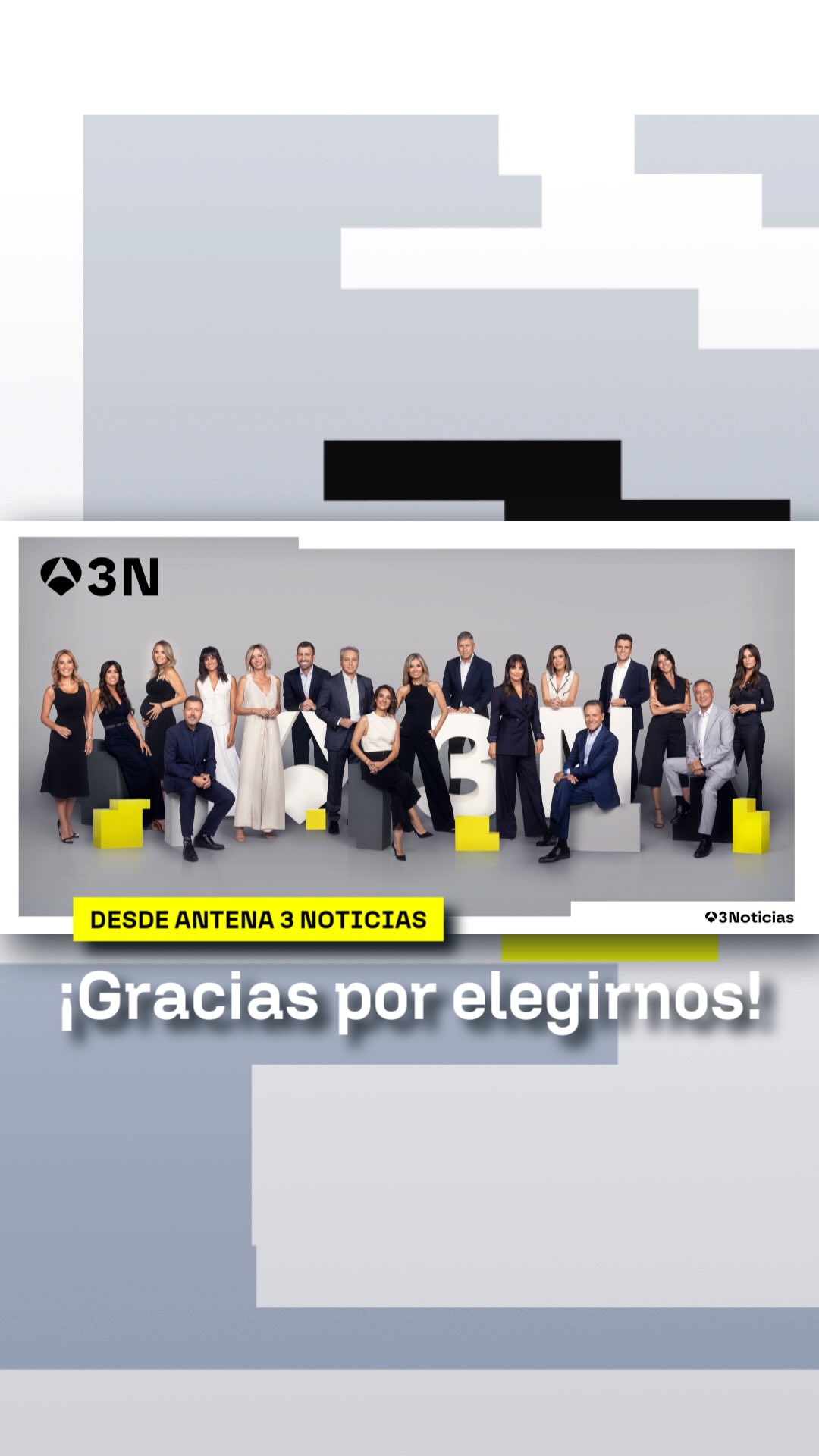 📺 🚀 #Antena3Noticias continúa imbatible: encadena ya 81 meses consecutivos de liderazgo, siendo los informativos más vistos de la televisión.