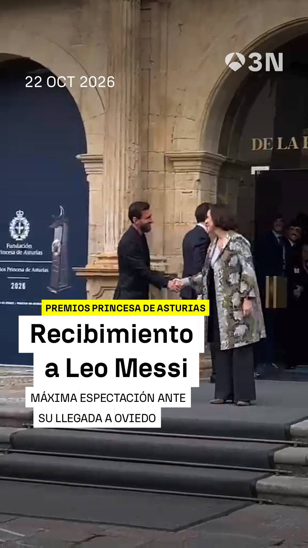 👋🏼 Leo Messi ya está en Oviedo