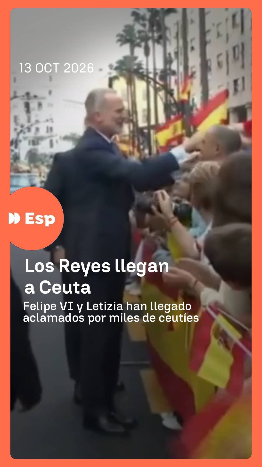 👑 Felipe VI y Letizia han llegado a Ceuta en su primera visita oficial a esta comunidad autónoma
