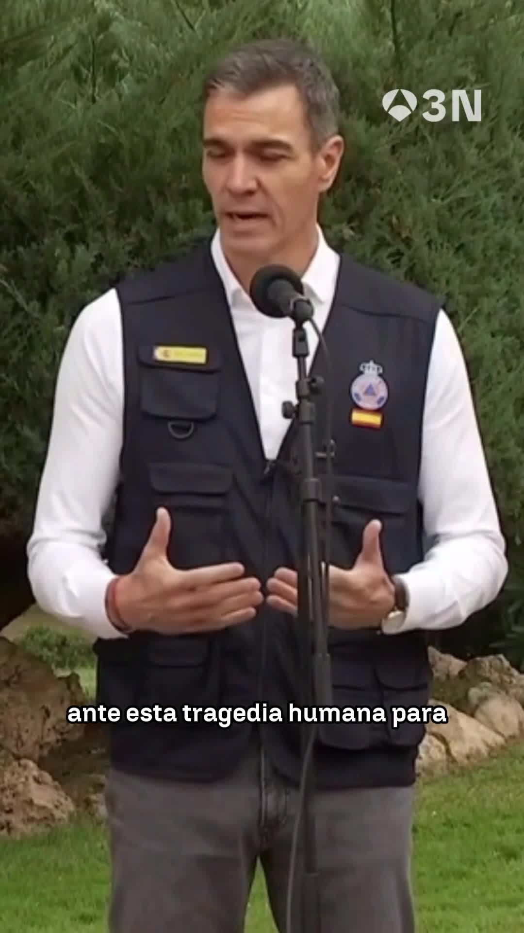 🎙️🔴 Pedro Sánchez comparece tras la reunión del CECOPI y destaca el trabajo para dar respuesta y ayuda a todos los familiares y víctimas de la tragedia