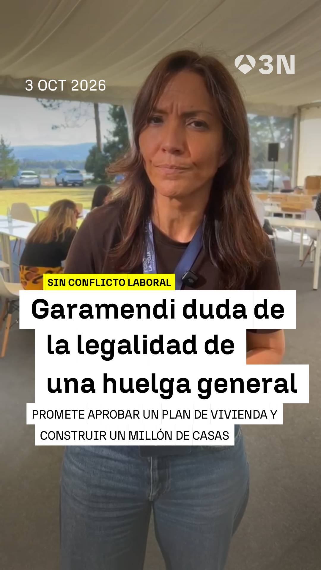 🗣 Garamendi duda de la legalidad de una huelga general sin conflicto laboral en el Foro La Toja