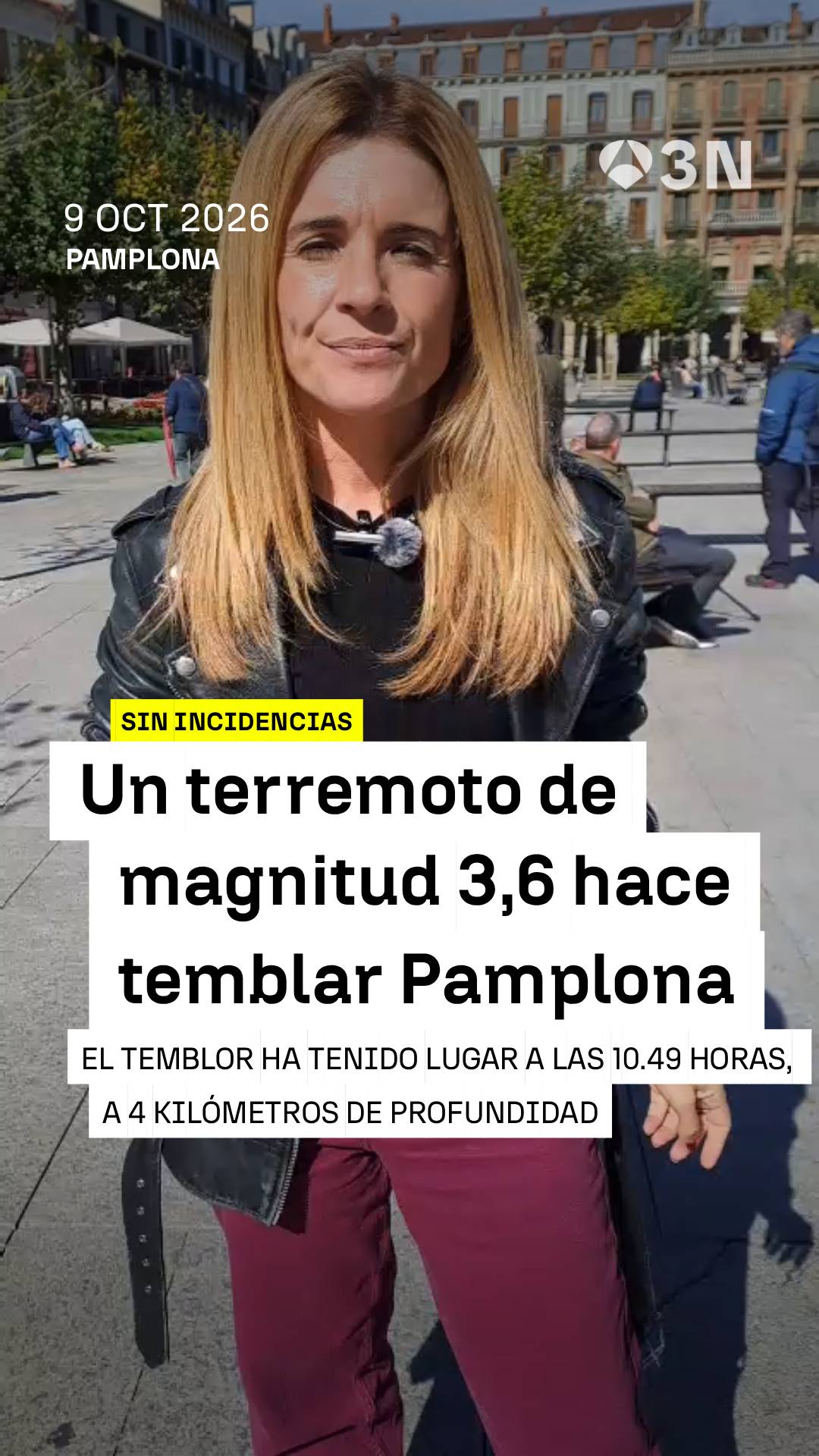 ⚠️💥 Un terremoto de 3,5 grados sacude la Comarca de Pamplona y se hace notar en más de 40 localidades