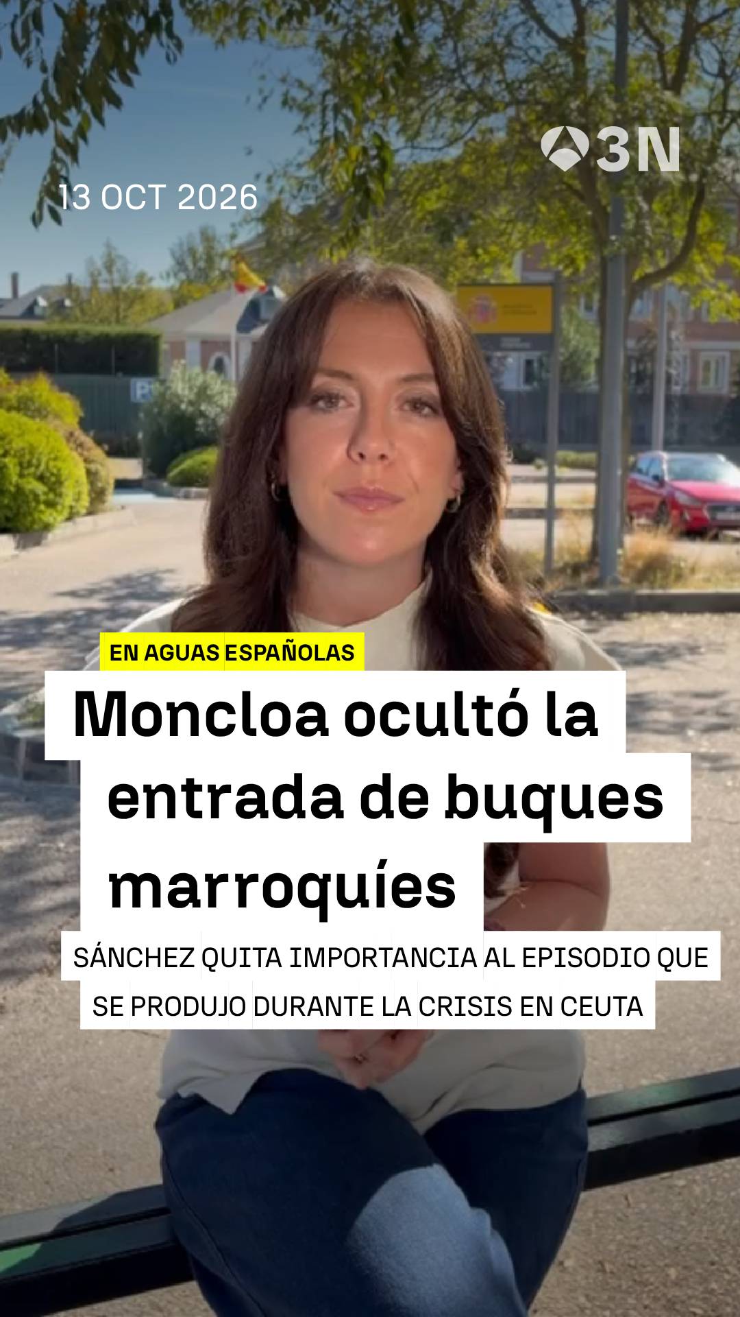 🔴 Pedro Sánchez quita importancia a la entrada de dos buques de guerra marroquíes en aguas de Ceuta durante el asalto a la ciudad autónoma