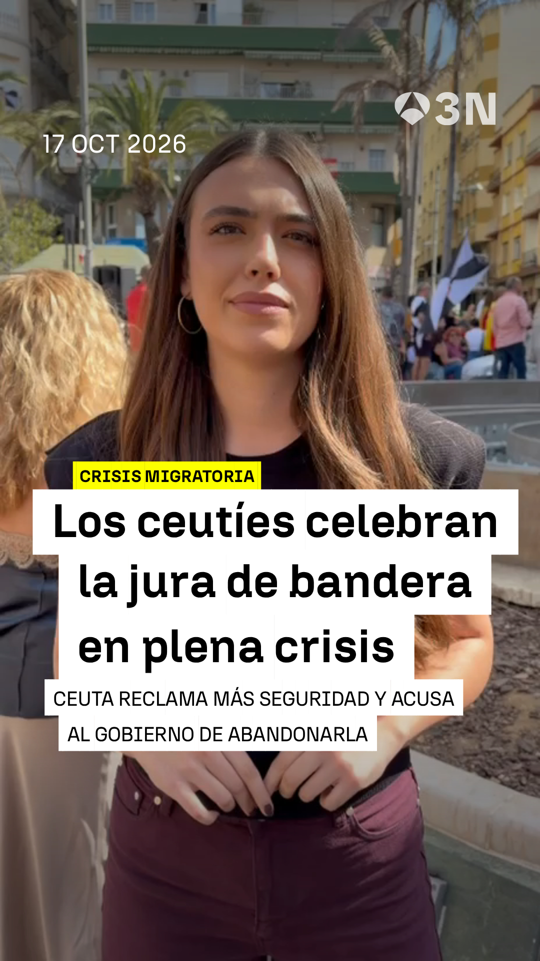 🔴 Ceuta reclama más seguridad y acusa al Gobierno de abandonarla