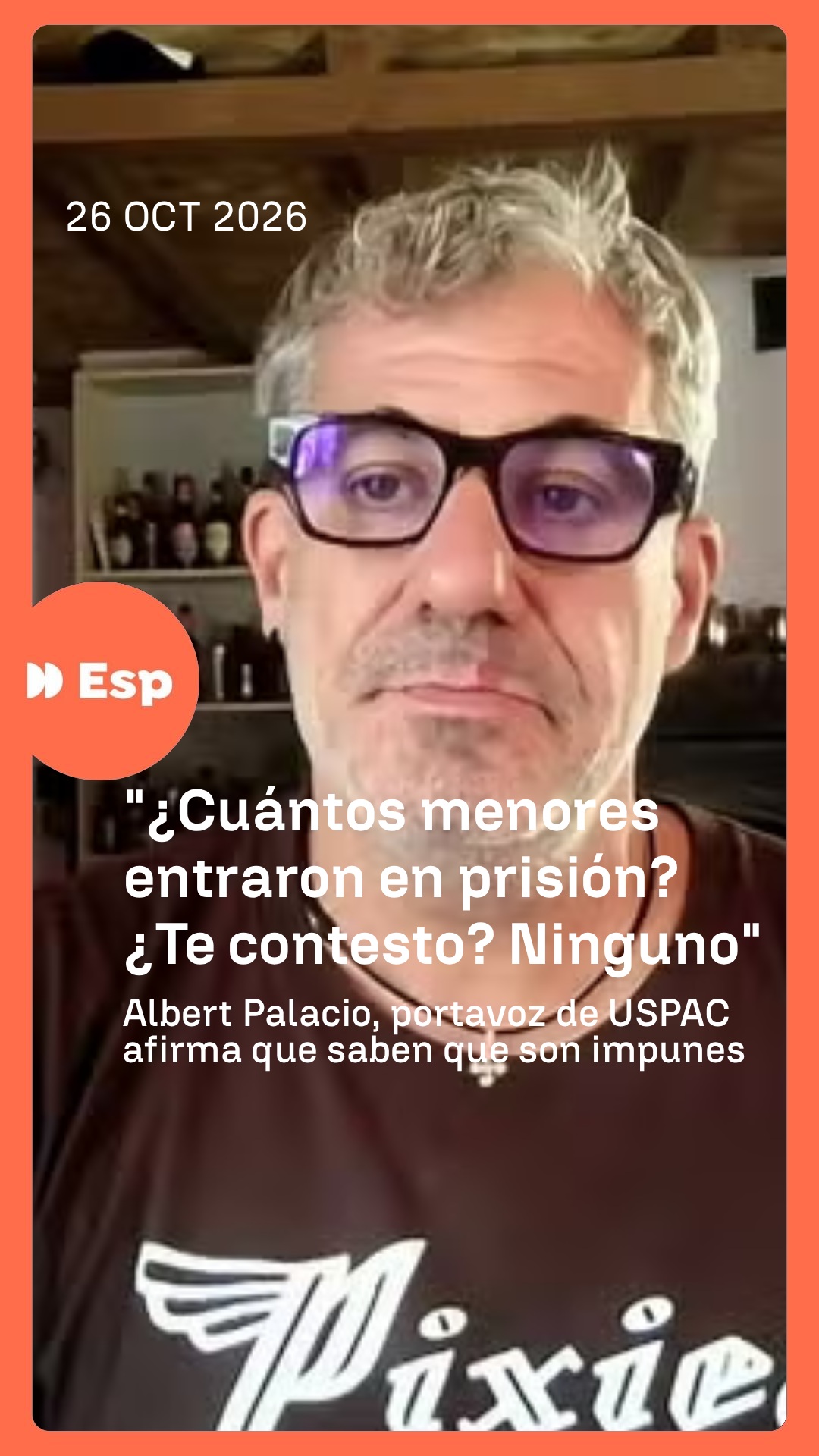 🎙️ Albert Palacio, portavoz de la Unión Sindical de la Policía Autonómica,  alerta de los disturbios en Barcelona