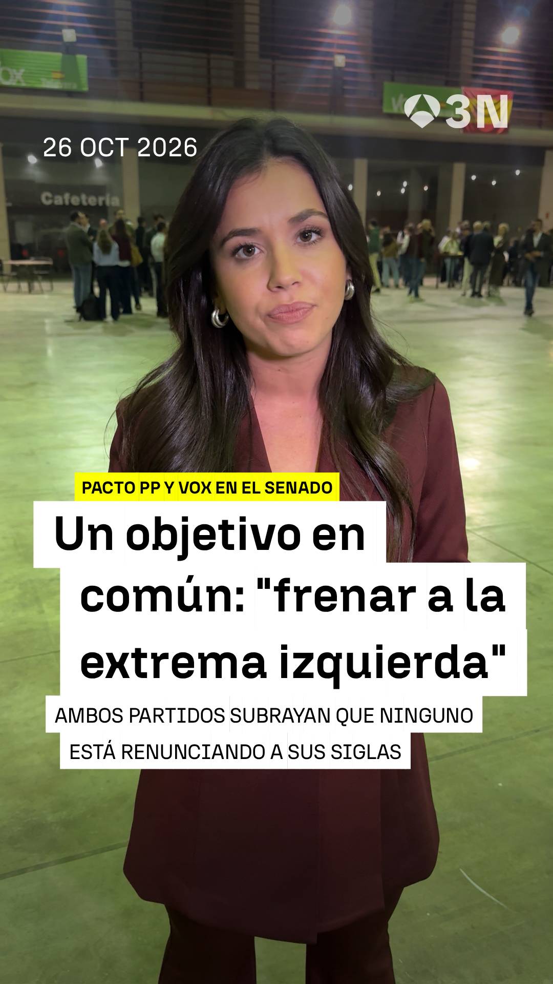 🏛️🤝🏼 PP y Vox llegan a un acuerdo para las listas del Senado tras días de negociación