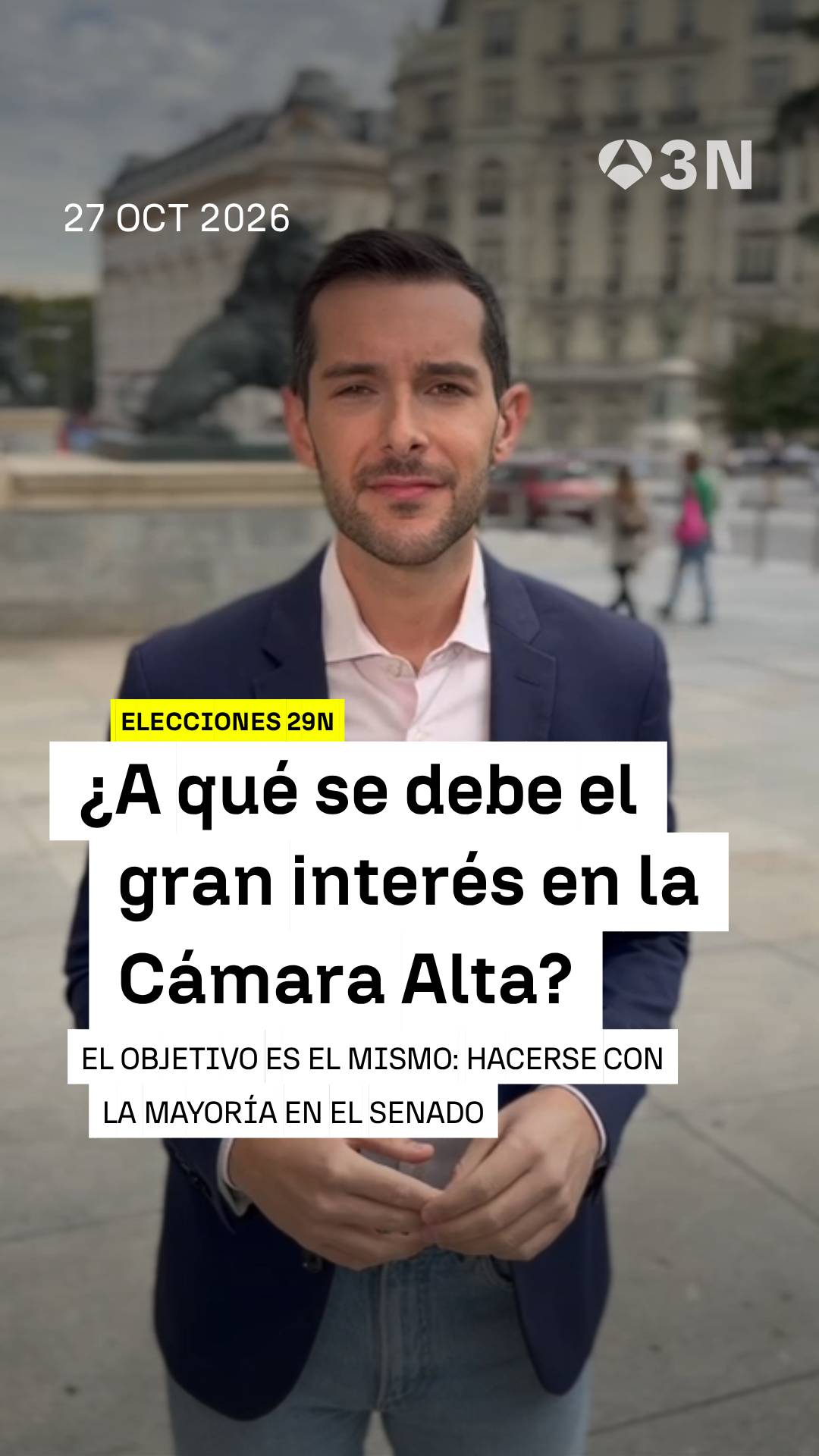 ❓🤝🏼 PP y Vox pactan para el Senado tras la coalición entre el PSOE y Frente Amplio, pero ¿por qué ese interés en la Cámara Alta?