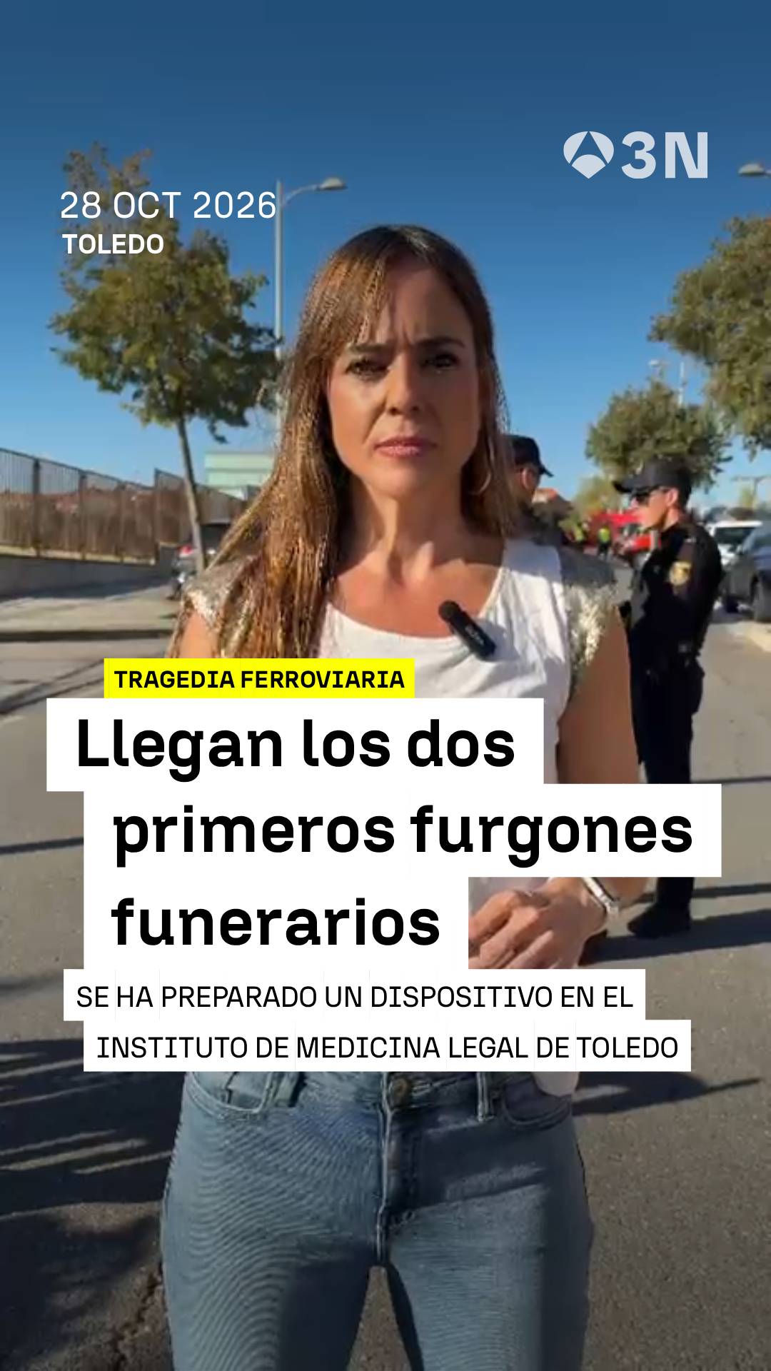 ⚫ Llegan los primeros fallecidos al Instituto de Medicina Legal de Toledo