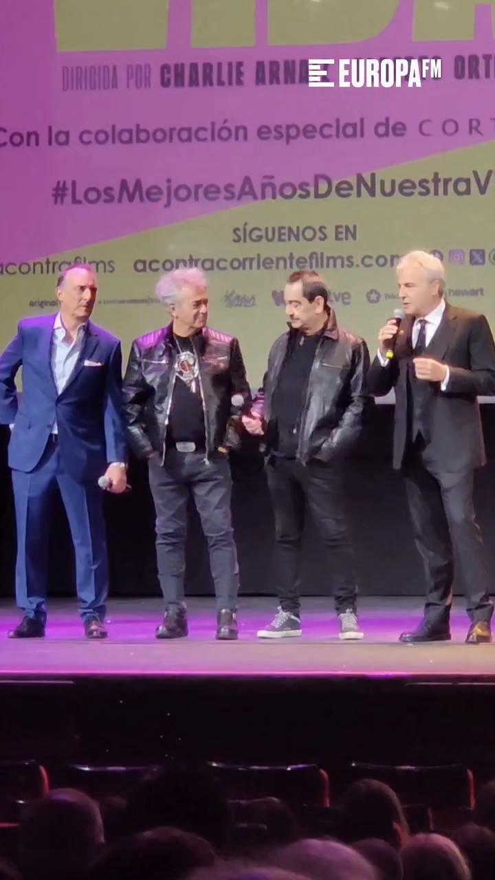 🎥Hombres G presenta en los Cines Capitol su documental 'Los mejores años de nuestra vida'
