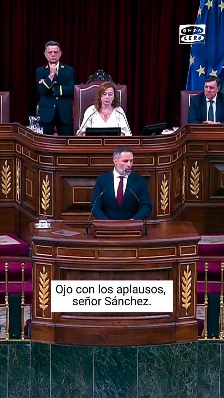 🗣️ Abascal, a Sánchez: 