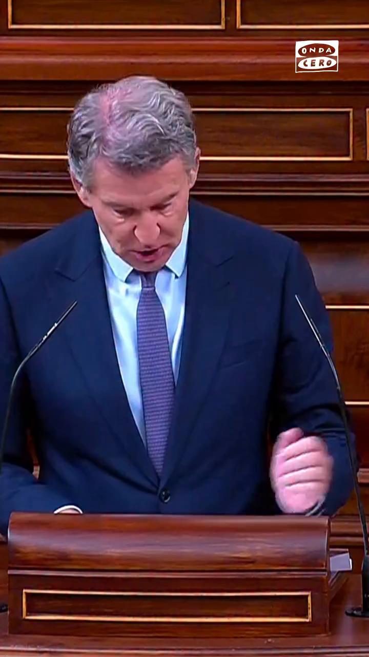 🗣️ Feijóo, a Sánchez: 