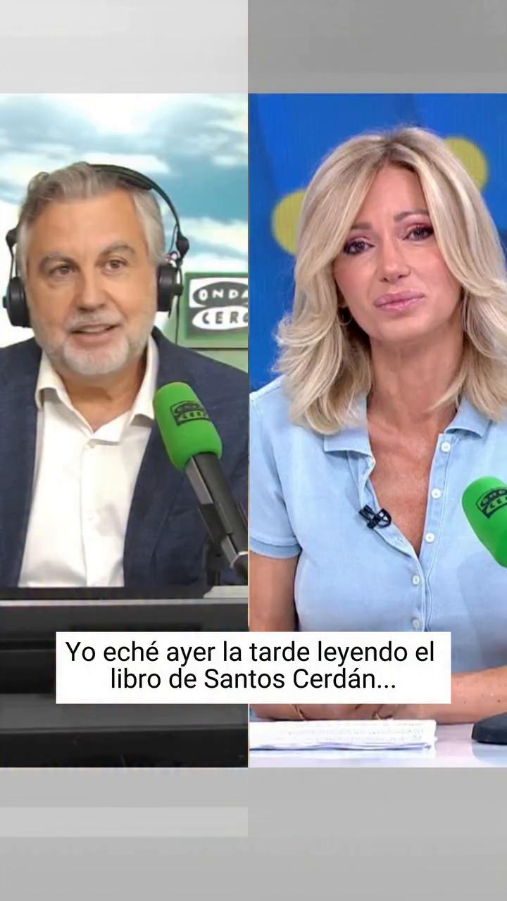 🗣️ Alsina, sobre el libro de Santos Cerdán: 