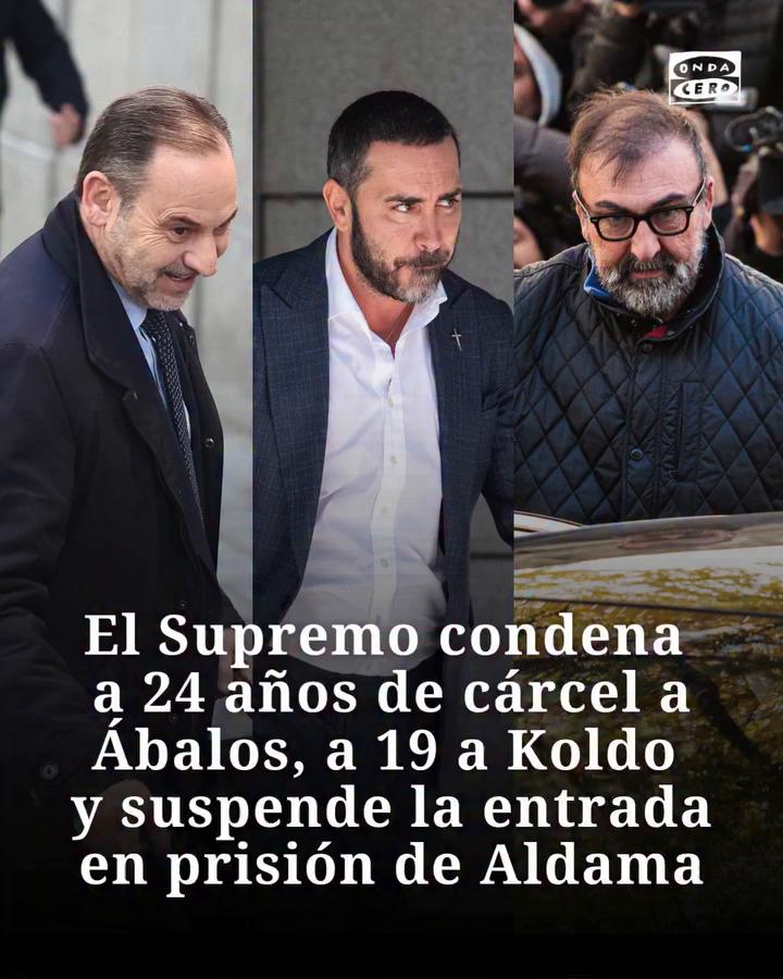 El Tribunal Supremo ya ha dado a conocer su sentencia en el caso Mascarillas.