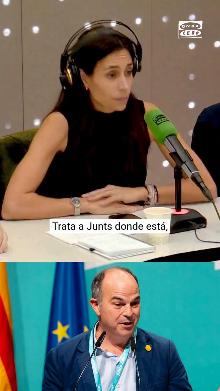 🗣️ Marta García Aller recalca los puntos en común entre Junts y Vox: 