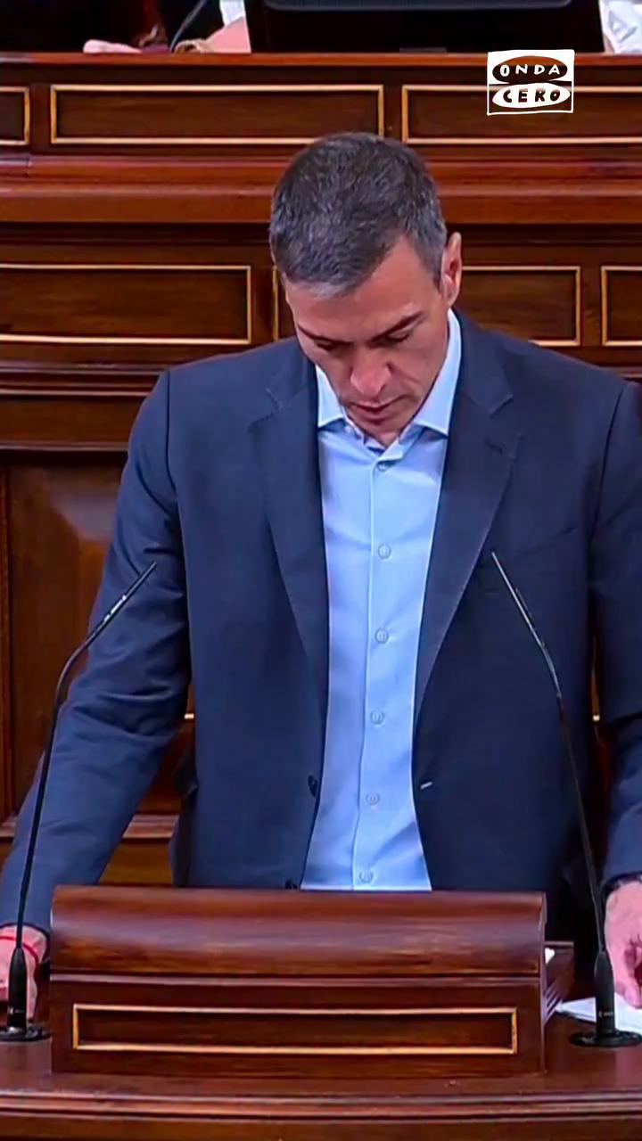❓ Pedro Sánchez comparece en el Congreso para informar sobre los casos de corrupción que afectan a su entorno: 