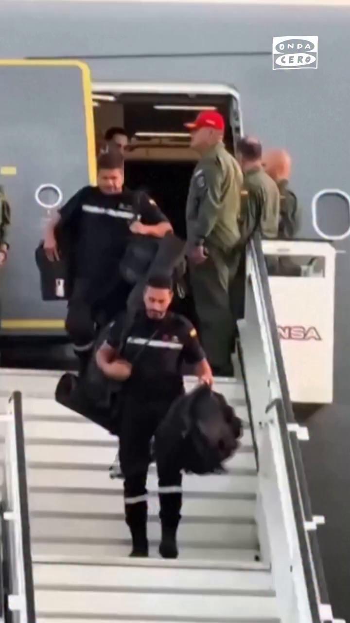 🛬 La UME aterriza en Venezuela para incorporarse a los trabajos de búsqueda y rescate tras los terremotos