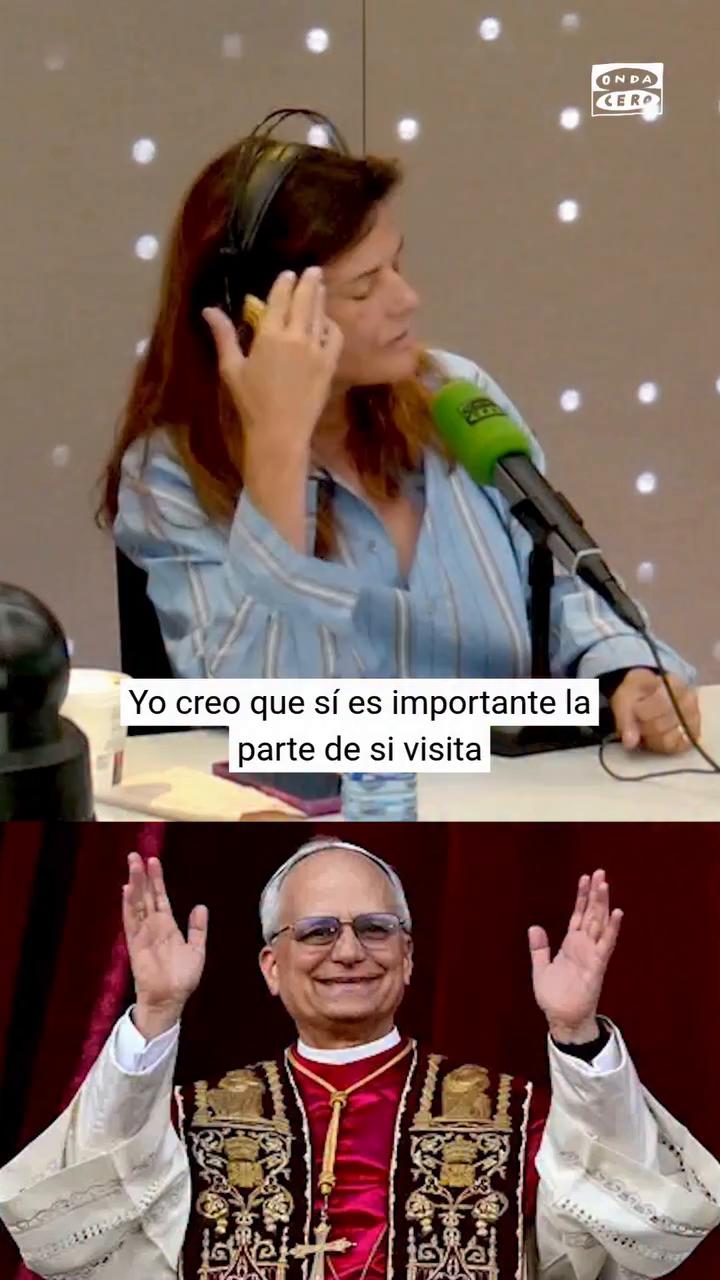🗣️ Pilar Gómez, sobre la visita del papa a Madrid: 