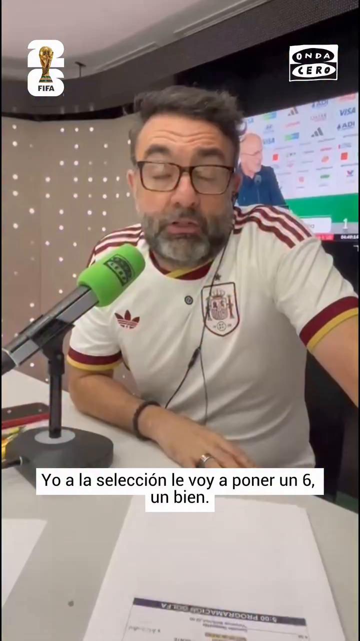 👨🏻‍🏫 El equipo trasnochador de @Radioestadio pone nota a España ante Arabia Saudí