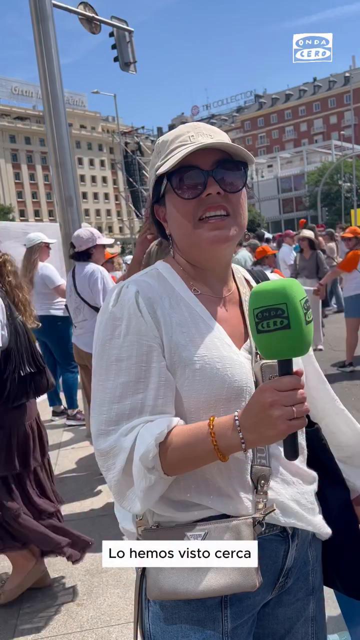 ✨ La Santa Misa presidida hoy por el Papa León XIV ha llenado el centro de Madrid.