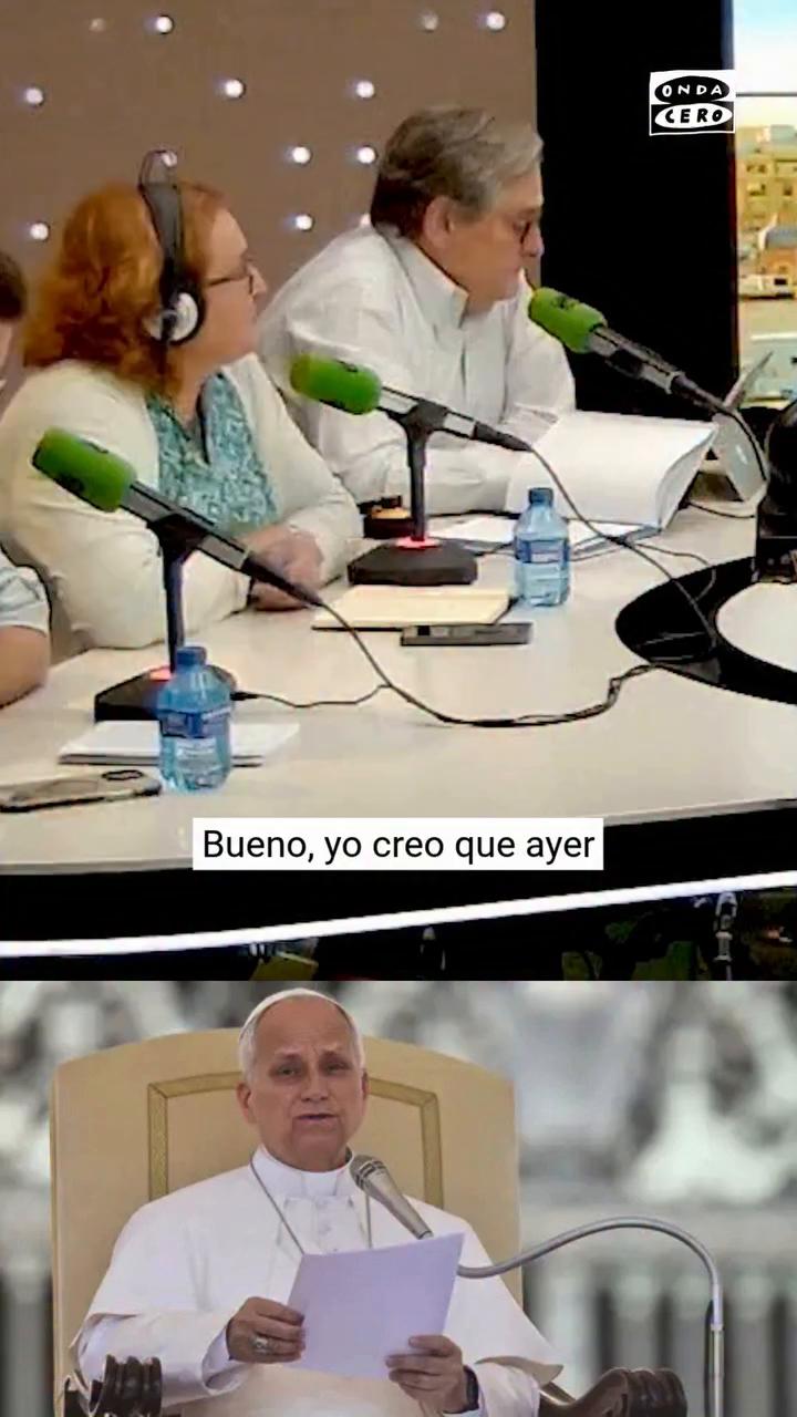 🗣️ María Dabán, en la tertulia de 'Más de uno', sobre el discurso del papa León XIV: 