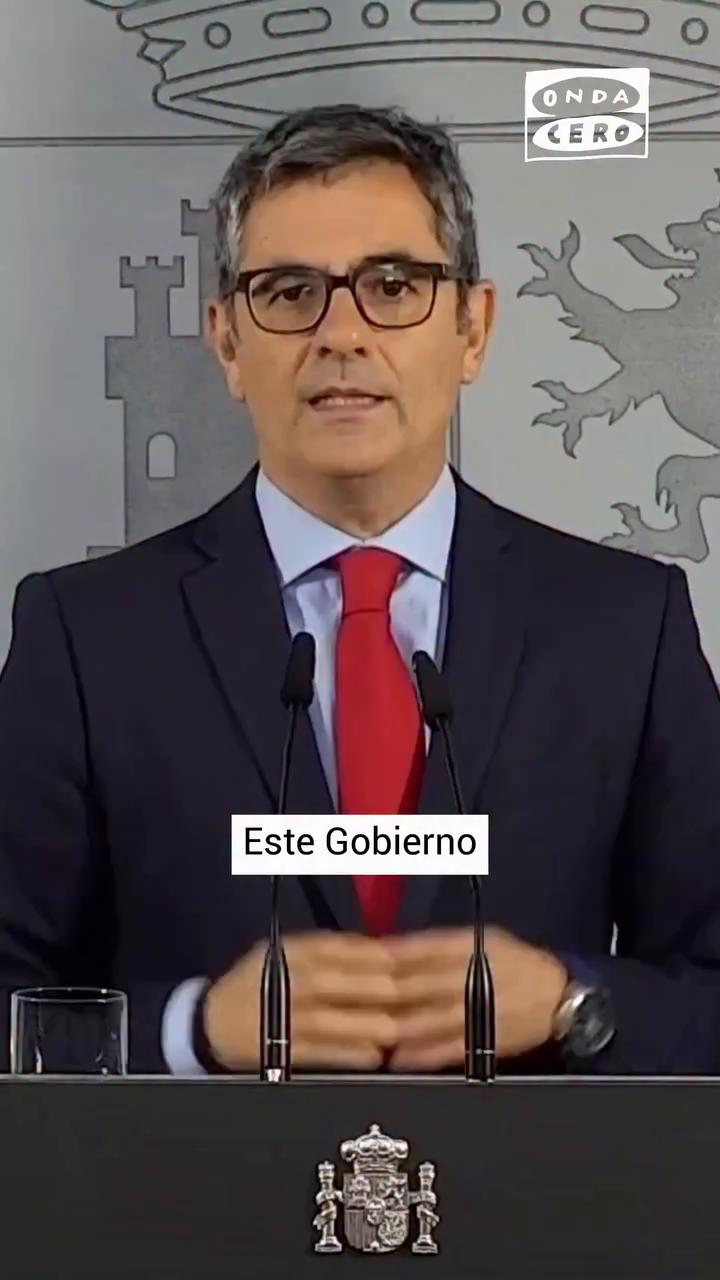 🔴 Félix Bolaños celebra el aval del TJUE sobre la amnistía: 