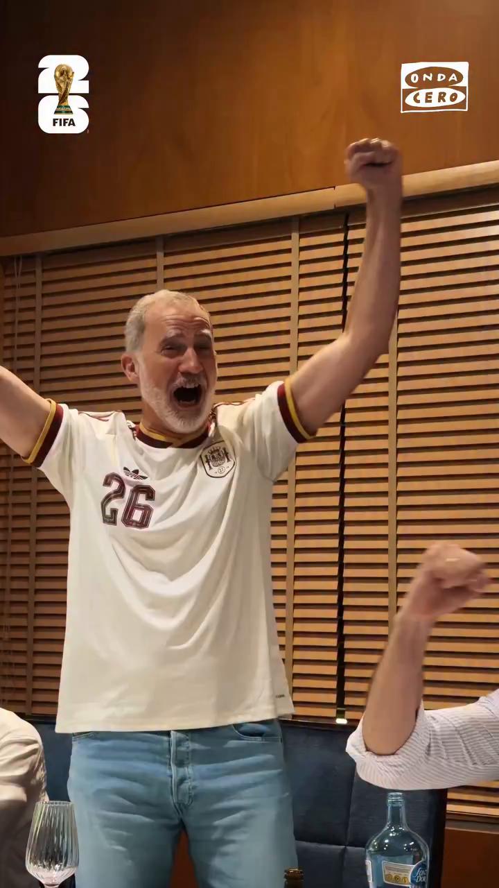 🇪🇸👑 La Familia Real celebra el pase de la selección española a la final del Mundial