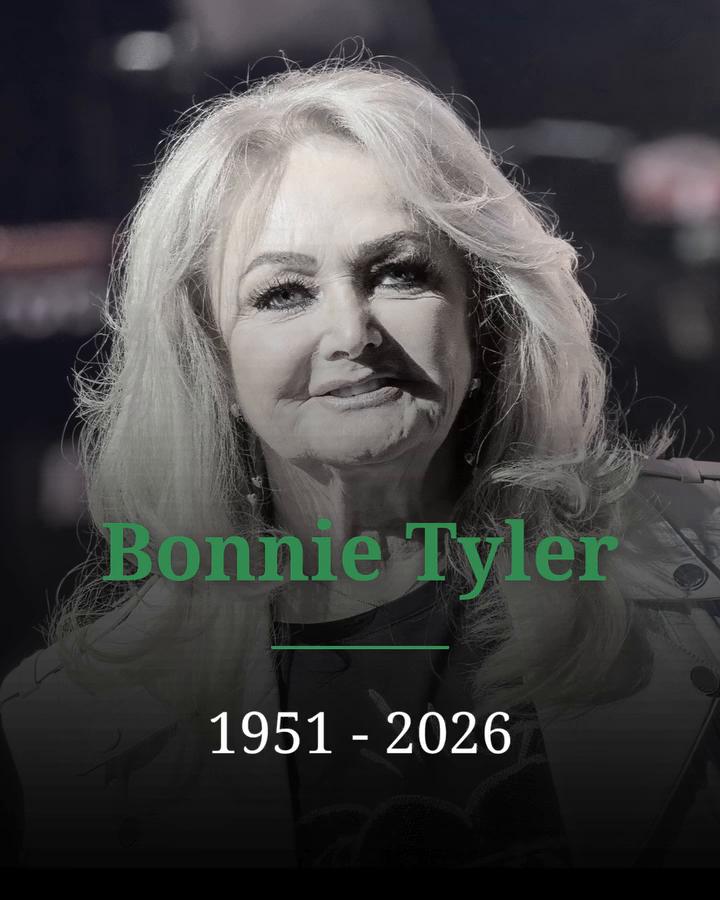 🕊️ Muere la cantante galesa Bonnie Tyler a los 75 años