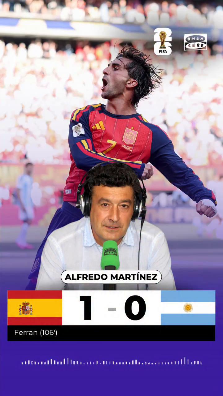 🥹 Nos has puesto los pelos de punta, @alfremartinezz