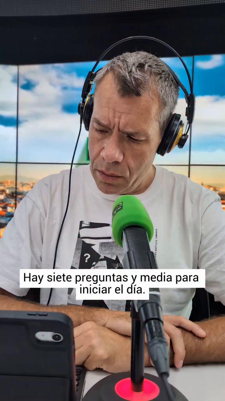 Las 7️⃣ preguntas y media para iniciar la mañana de Rubén Amón