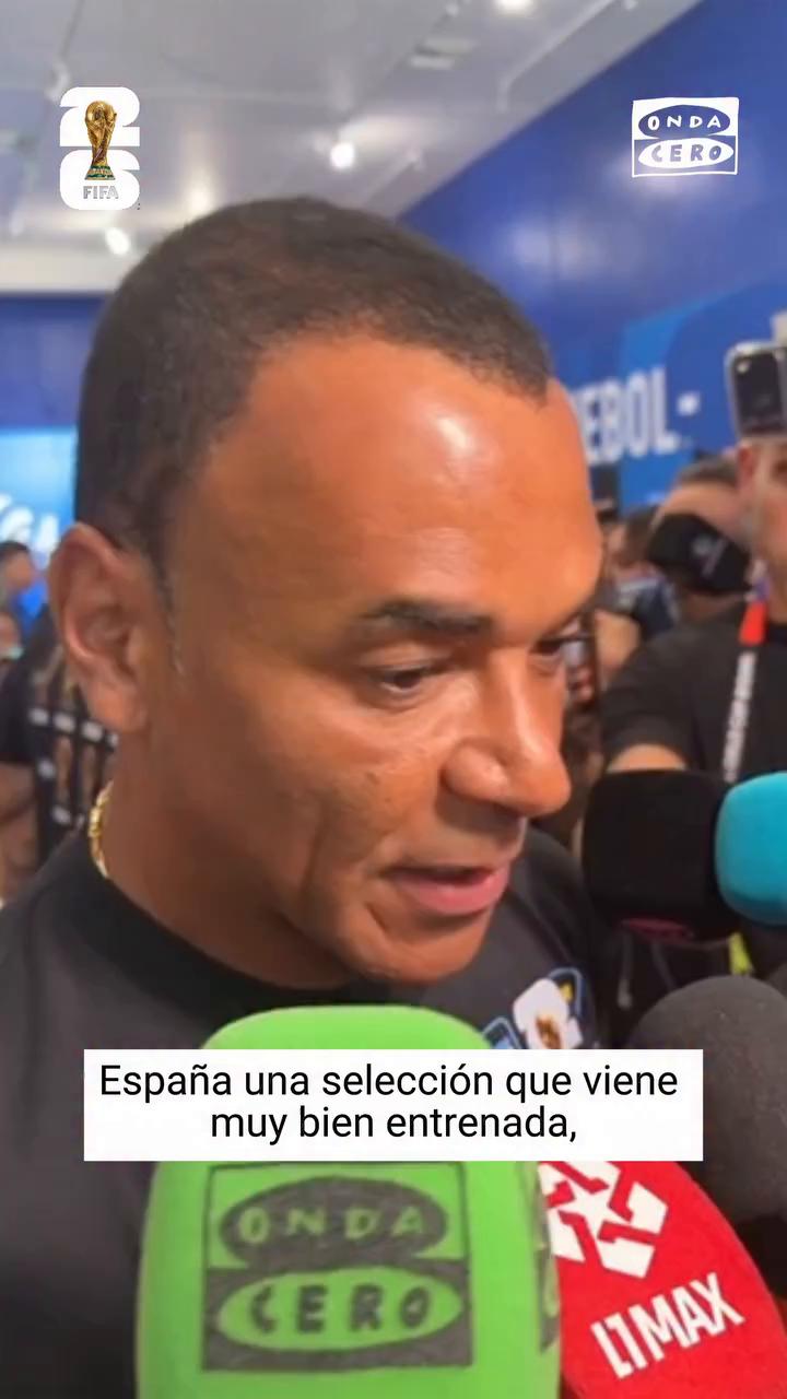 ⚽ Cafú, Palermo y Zamorano, tres grandes leyendas del fútbol, analizan el momento de la selección y cuentan qué esperan de España en este Mundial