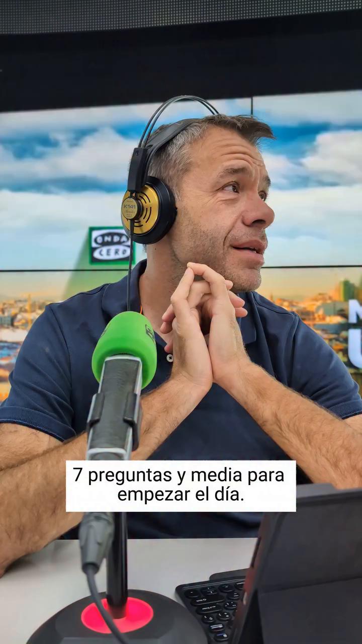 Las 7️⃣ preguntas y media para iniciar la mañana de Rubén Amón