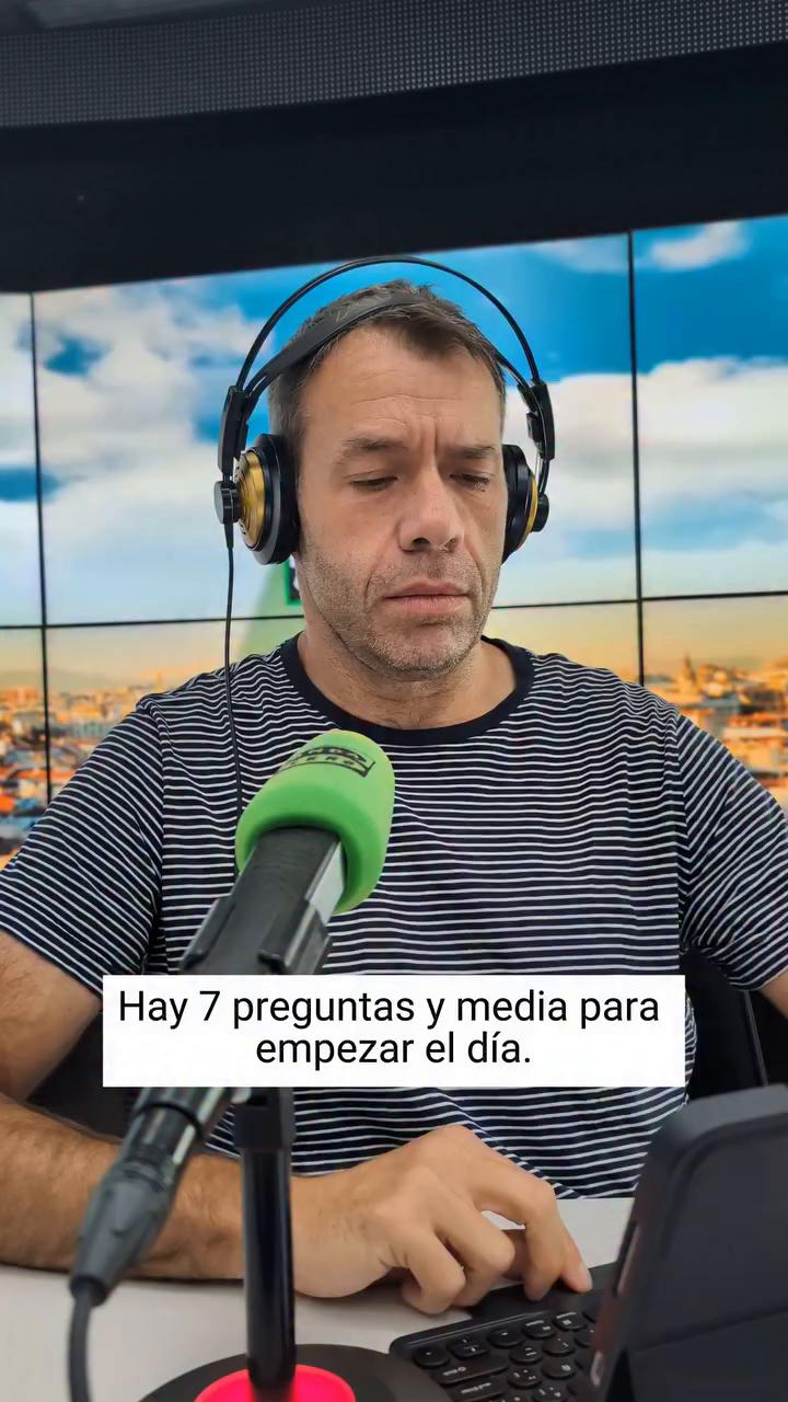 Las 7️⃣ preguntas y media para iniciar la mañana de Rubén Amón
