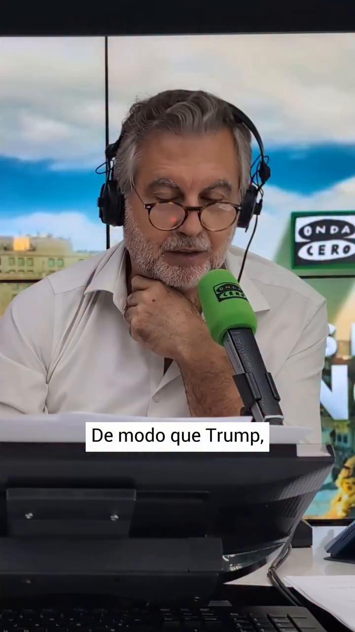 📻 Alsina critica la actitud complaciente de Sánchez ante Trump: 