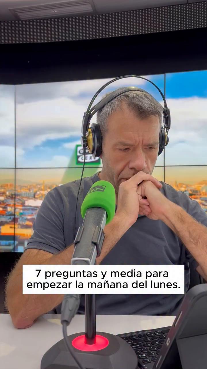 Las 7️⃣ preguntas y media para iniciar la mañana de Rubén Amón